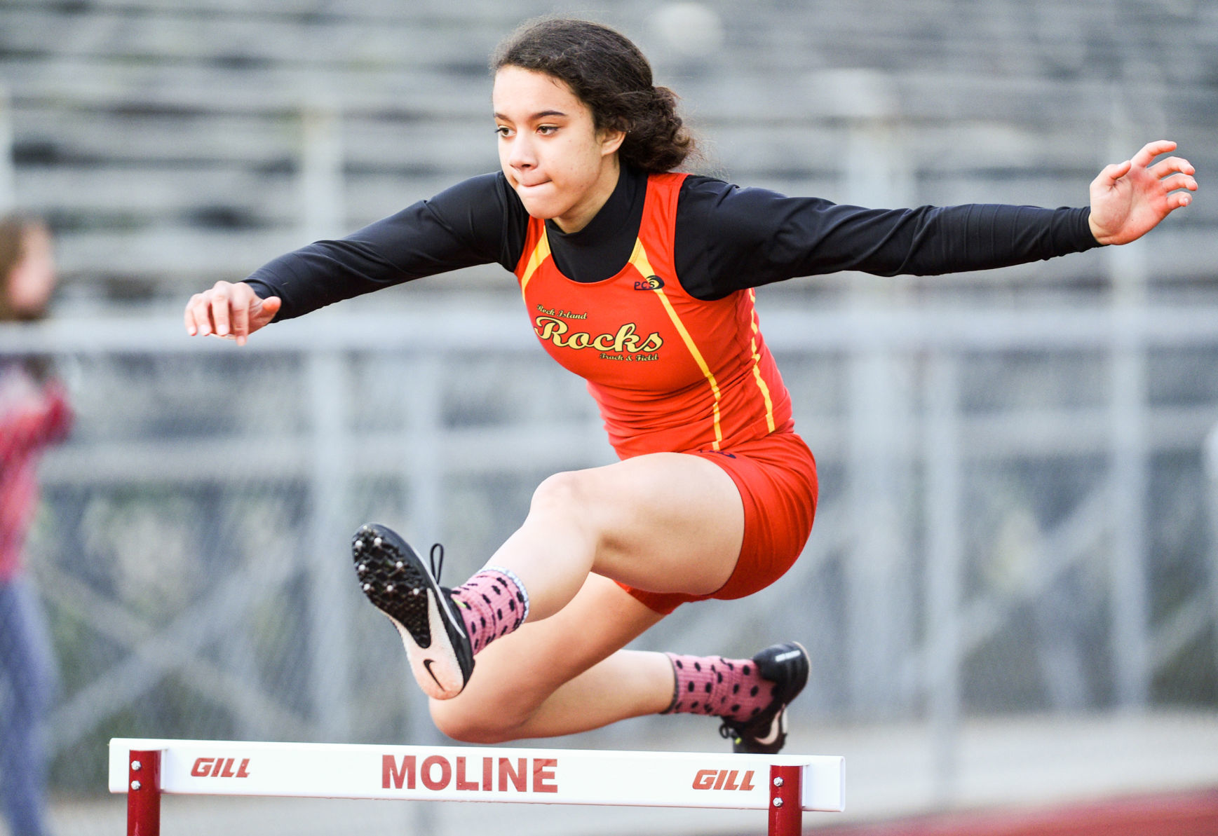 Western Big 6 Conference girls track meet